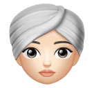 Mulher Com Turbante: Pele Clara para Huawei HarmonyOS 5.0