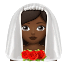 Noiva Com Véu: Pele Morena Escura para Huawei HarmonyOS 5.0