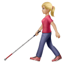 Жінка з тростиною для ходьби: темний тон шкіри для Huawei HarmonyOS 5.0