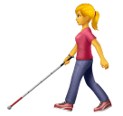 Mulher Com Bengala Para Cego para Huawei HarmonyOS 5.0