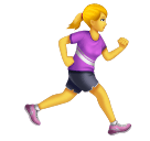 Mulher correndo de frente para a direita para Huawei HarmonyOS 5.0