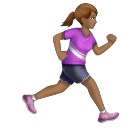 Жінка біжить праворуч: середній тон шкіри для Huawei HarmonyOS 5.0