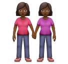 Duas Mulheres De Mãos Dadas: Pele Morena Escura para Huawei HarmonyOS 5.0