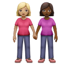 Duas Mulheres De Mãos Dadas: Pele Morena Clara, Pele Morena Escura para Huawei HarmonyOS 5.0