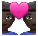 Закохана пара: чоловік чоловік дуже темний тон шкіри для Huawei HarmonyOS 4.0