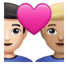 Влюбленная пара: мужчина мужчина очень светлый тон кожи светлый тон кожи для Huawei HarmonyOS 4.0