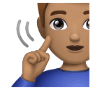 Глухий чоловік: середній тон шкіри для Huawei HarmonyOS 4.0