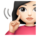 Глухая женщина: очень светлый тон кожи для Huawei HarmonyOS 4.0