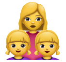 Rodina: Žena, Dívka, Dívka