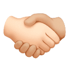 Рукостискання: дуже світлий тон шкіри світлий тон шкіри для Huawei HarmonyOS 4.0