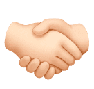 Рукостискання: дуже світлий тон шкіри для Huawei HarmonyOS 4.0