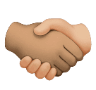 Рукопожатие: средний тон кожи светлый тон кожи для Huawei HarmonyOS 4.0