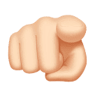 Указательный палец на себя: очень светлый тон кожи для Huawei HarmonyOS 4.0