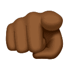 Указательный палец на себя: темный тон кожи для Huawei HarmonyOS 4.0