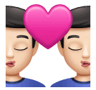 Поцілунок: чоловік чоловік Дуже світлий тон шкіри для Huawei HarmonyOS 4.0