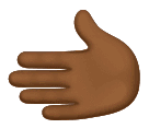 Рука влево: темный тон кожи для Huawei HarmonyOS 4.0