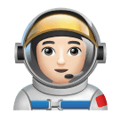Muž astronaut: Světlý Odstín Pleti