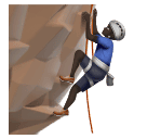 Чоловік піднімається по скелі: дуже темний тон шкіри для Huawei HarmonyOS 4.0