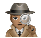 Мужчина-детектив: средний тон кожи для Huawei HarmonyOS 4.0