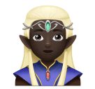 Мужчина-эльф: очень темный тон кожи для Huawei HarmonyOS 4.0