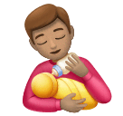  Кормящий мужчина: средний тон кожи для Huawei HarmonyOS 4.0