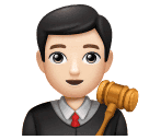 Мужчина-судья: очень светлый тон кожи для Huawei HarmonyOS 4.0