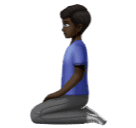 Чоловік на колінах: дуже темний тон шкіри для Huawei HarmonyOS 4.0