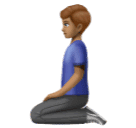 Чоловік на колінах: середній тон шкіри для Huawei HarmonyOS 4.0