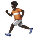 Мужчина бежит: очень темный тон кожи для Huawei HarmonyOS 4.0