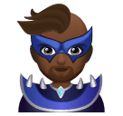 Чоловік-суперлиходій: темний тон шкіри для Huawei HarmonyOS 4.0