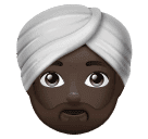 Muž s turbanem: Tmavý Odstín Pleti
