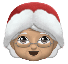 Paní Clausová: Střední Odstín Pleti