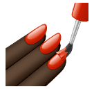 Манікюр: дуже темний тон шкіри для Huawei HarmonyOS 4.0