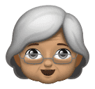 Літня жінка: середній тон шкіри для Huawei HarmonyOS 4.0