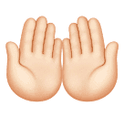 Долоні човником: дуже світлий тон шкіри для Huawei HarmonyOS 4.0