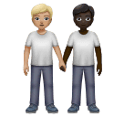 Люди, держащиеся за руки: светлый тон кожи очень темный тон кожи для Huawei HarmonyOS 4.0