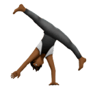 Акробатический трюк: темный тон кожи для Huawei HarmonyOS 4.0