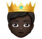 Людина з короною: дуже темний тон шкіри для Huawei HarmonyOS 4.0