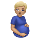 Pregnant Man: Medium-Light Skin Tone для Huawei HarmonyOS 4.0