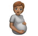 Вагітна людина: середній тон шкіри для Huawei HarmonyOS 4.0