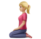 Женщина на коленях: светлый тон кожи для Huawei HarmonyOS 4.0