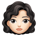 Жінка: дуже світлий тон шкіри кучеряве волосся для Huawei HarmonyOS 4.0