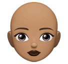 Жінка: середній тон шкіри без волосся для Huawei HarmonyOS 4.0