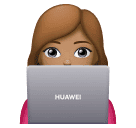 Жінка-інженер: середній тон шкіри для Huawei HarmonyOS 4.0