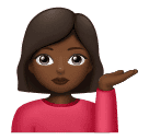 Жінка тягне руку: темний тон шкіри для Huawei HarmonyOS 4.0