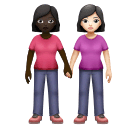 Две женщины: очень темный тон кожи очень светлый тон кожи для Huawei HarmonyOS 4.0