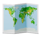 Карта світу для Huawei HarmonyOS 4.0