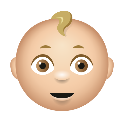 Bébé: Peau Moyennement Claire