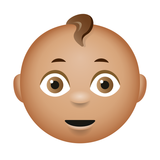 Bébé: Peau Moyenne