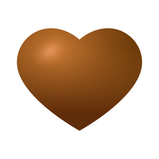 Cœur Marron